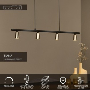 Suspension Tiana (4 lumières)