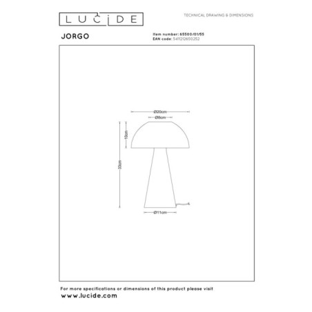 Lampe á poser Jorgo