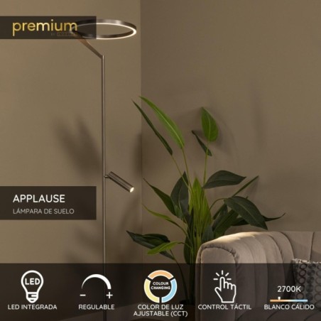 Lampadaire LED Applause CCT (25W)