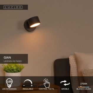 Applique murale LED Gian (9W)