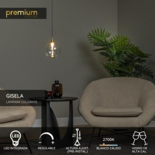 Lampe de plafond LED Gisela...