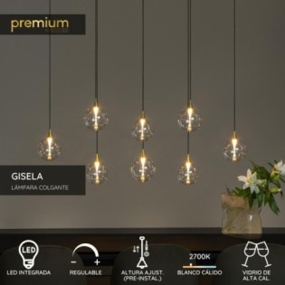 Lampe de plafond LED Gisela...
