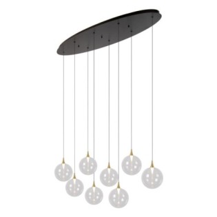 Lampe de plafond LED Gisela (8x3,9W)