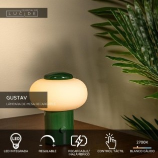 Lampe de table LED Gustav...