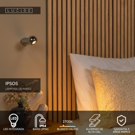 Applique mural pour salles de bains LED Ipsos (6W)
