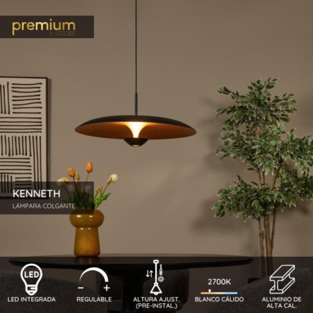 Lampe de plafond LED Kenneth (16W)