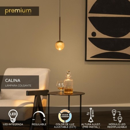 Lampe de plafond LED Calina CCT (7W)