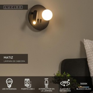 Applique murale LED Matiz...