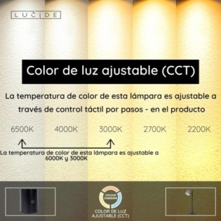 Lampe de bureau LED Skanska rech CCT (3W)