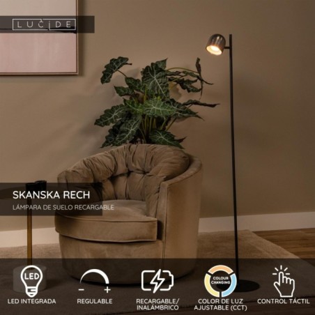 Lampadaire LED Skanska rech CCT (3W)