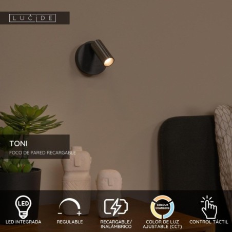 Applique murale LED Toni (2W)