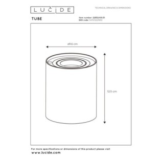 Lampe á poser LED Tube (5W)