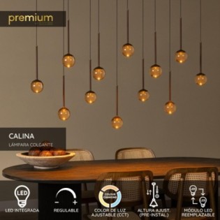 Lampe de plafond LED Calina...
