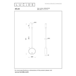 Applique murale LED Asja (3W)
