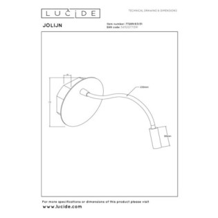 Applique murale LED Jolijn II (2W)