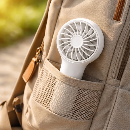 Ventilateur à main Bris Blanc 3 vitesses.