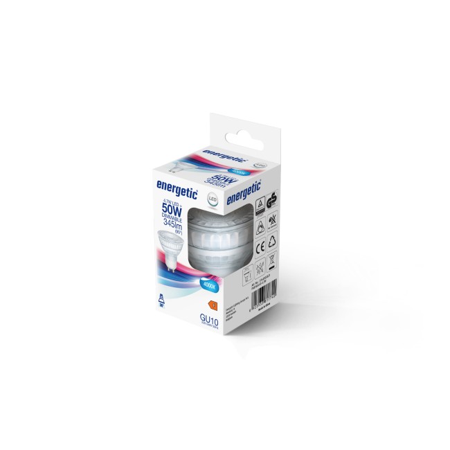 Ampoule LED GU10 PAR16 6000K Dim (4.7W)
