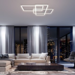 Lampe de plafond LED Rida...