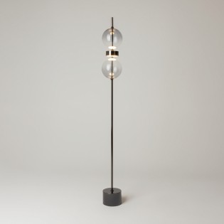 Lampe sur pied LED Double Lune (15W)