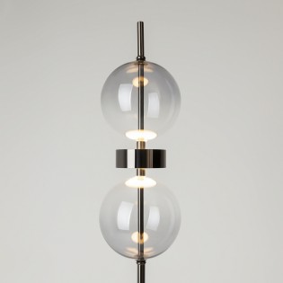 Lampe sur pied LED Double Lune (15W)