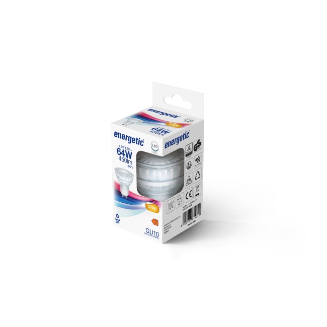 Ampoule LED GU10 PAR16 2700K (4.9W)