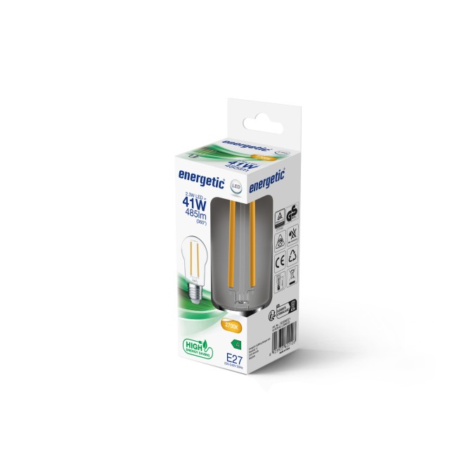 Ampoule LED E27 G45 Classe A (2.3W)