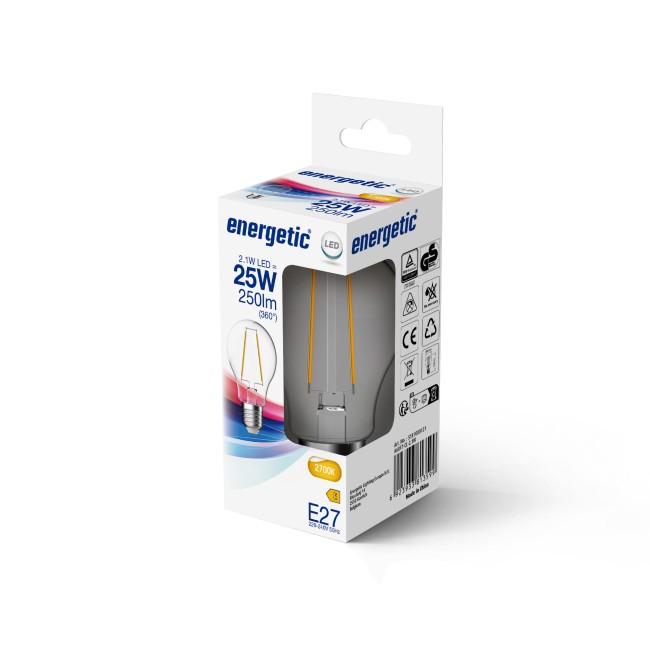 Ampoule LED E27 A60 2700K (2.1W)