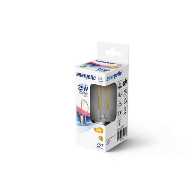 Ampoule LED E27 G45 2700K (2.1W)