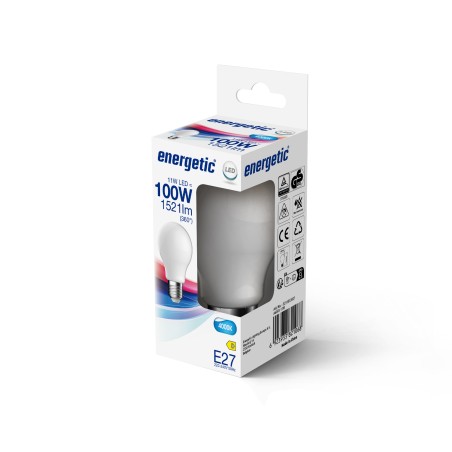 Ampoule LED E27 A60 4000K (11W)