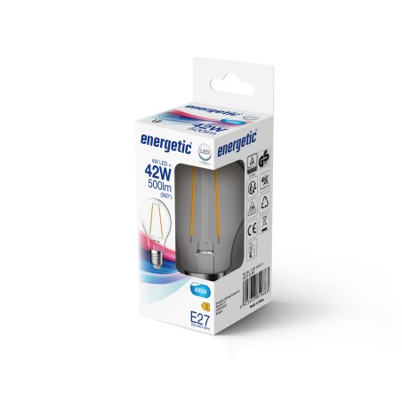 Ampoule LED E27 A60 4000K (4W)