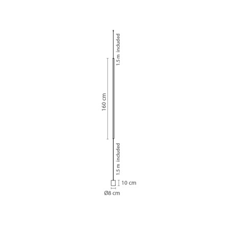 Lampadaire LED René (16W)