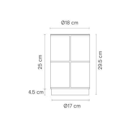 Lampe á poser Rania Flat