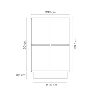 Lampadaire Rania Flat