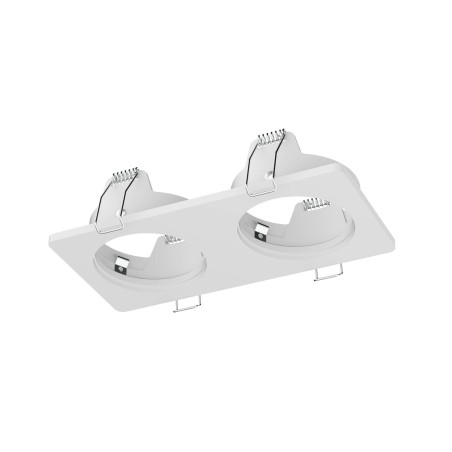 Double anneau blanc pour spots Elios-Alia-izar