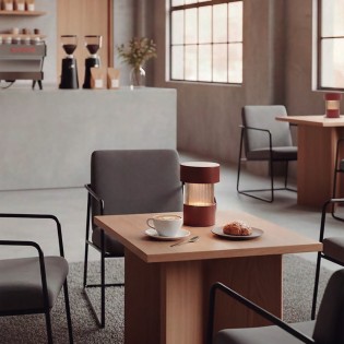 Lampe de table portable LED...