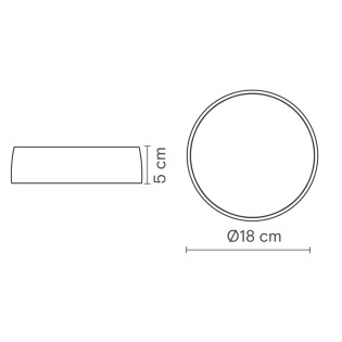 Plafonnier LED Bloom (12W)