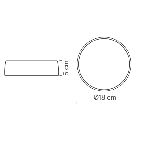 Plafonnier LED Bloom (12W)