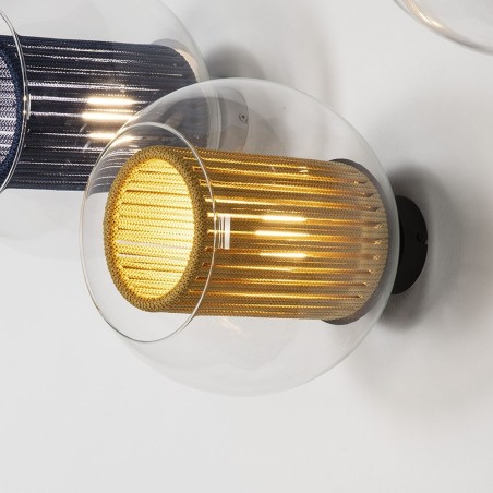 Applique Murale Bola Cord Or