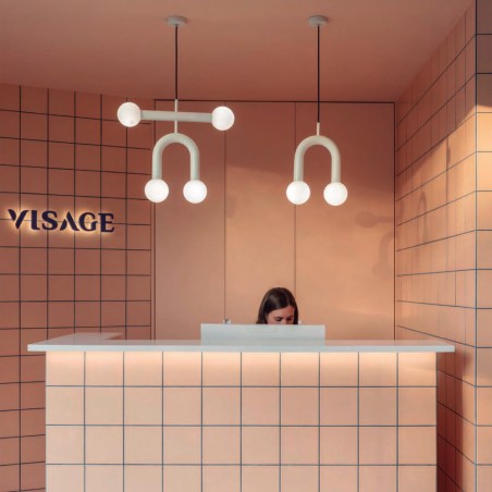 Lampe de suspension Rigoberta Mono Súper Curvo