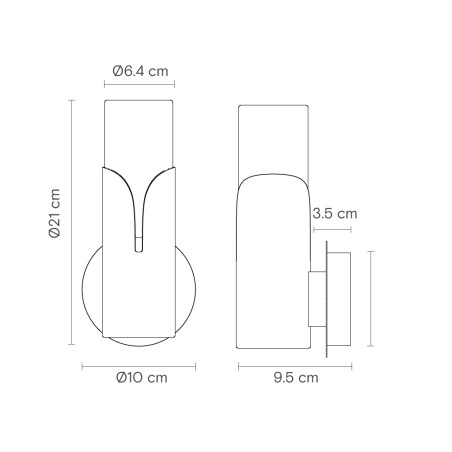 Applique Murale Bisel