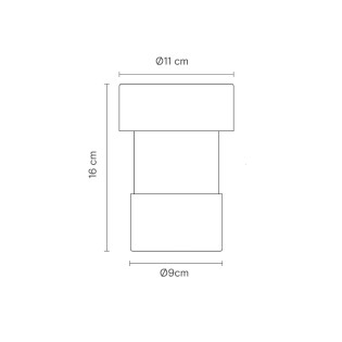 Lampe de table Balise S