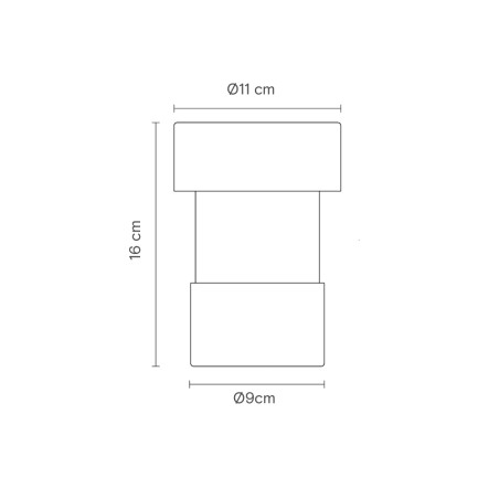 Lampe de table Balise S