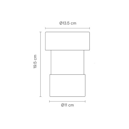 Lampe de table Balise M