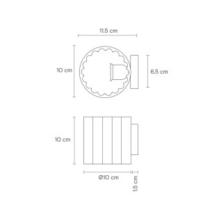 Applique Murale Blur