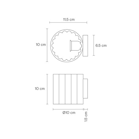 Applique Murale Blur