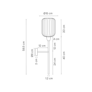 Applique Murale GreenBerry Lantern