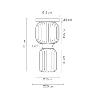 Plafonnier LED Whiteberry Echo (10W)