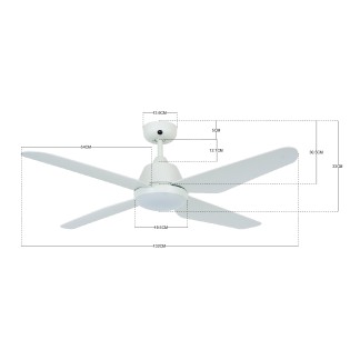 Ventilateur de plafond LED Aria (18W)