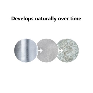 Applique d'extérieur galvanisée Lonstrup