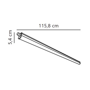 Plafonnier LED d'extérieur Westport 120 (19W)